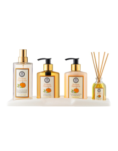 Eyüp Sabri Tuncer Bodrum Mandalinası Set - Oda Kokusu 50 ml + El ve Vücut Losyonu 250 ml + Eau de Cologne 150 ml + Sıvı Sabun 250 ml