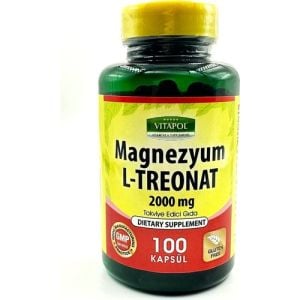 Vitapol Magnezyum L-Treonat 2000 mg 60 Tablet