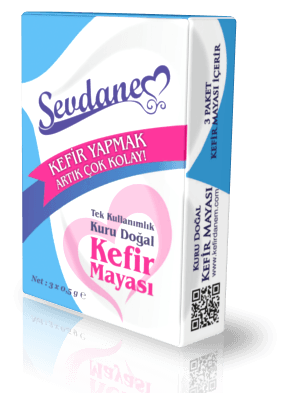 Sevdanem Kuru Doğal Kefir Mayası (Tek Kull.) 3*0,5gr