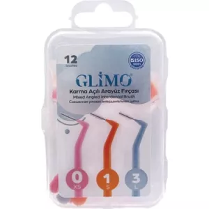 Glimo Karma Açılı Arayüz Fırçası 12'li - 5 Adet