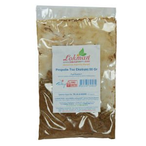 Lokmanavm Propolis Ekstrakt Öğütülmüş Toz 50 gr