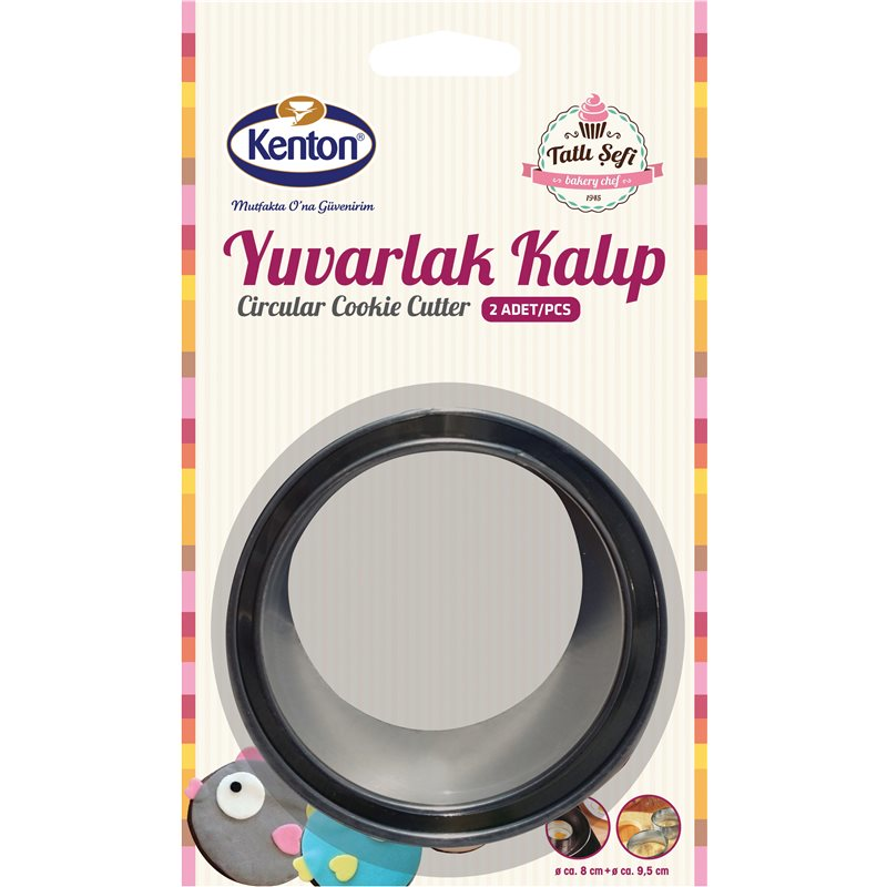 Kenton Pastacilik Gereçleri Muffin Kaplari Renkli