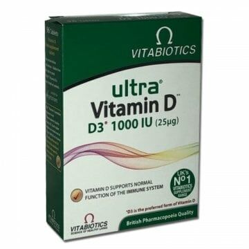 SKT:05/2024 Ultra D3 1000 IU 96 Tablet