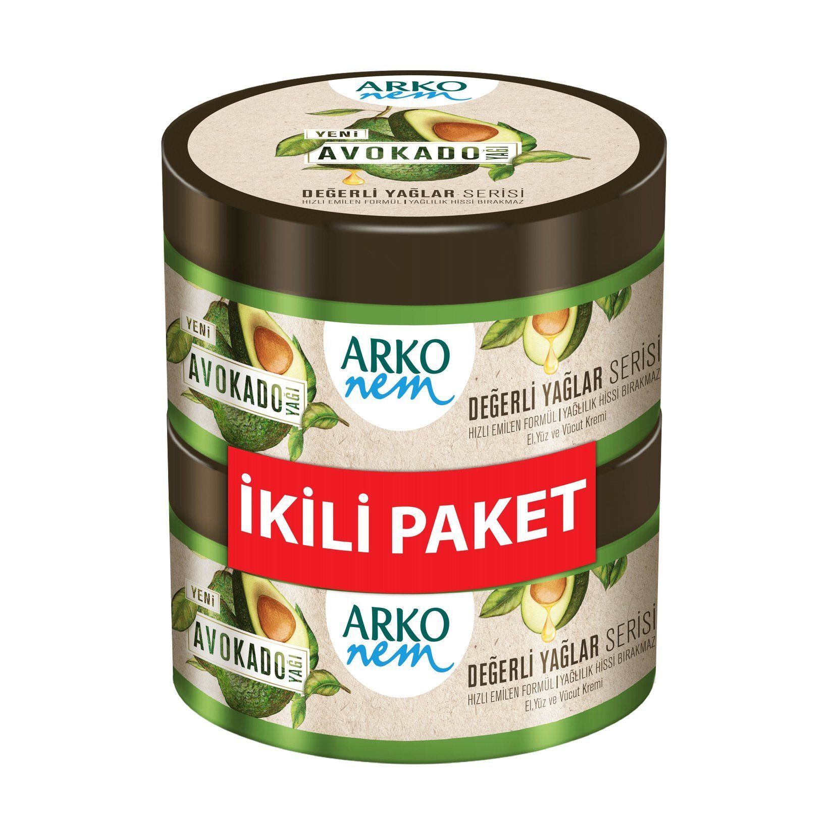 Arko Nem Değerli Yağlar Avokado 250 ml - 2 Adet
