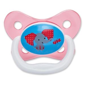 Dr. Brown's 6-12 Ay Silikon Emzik Contoured Shield - Açık Pembe