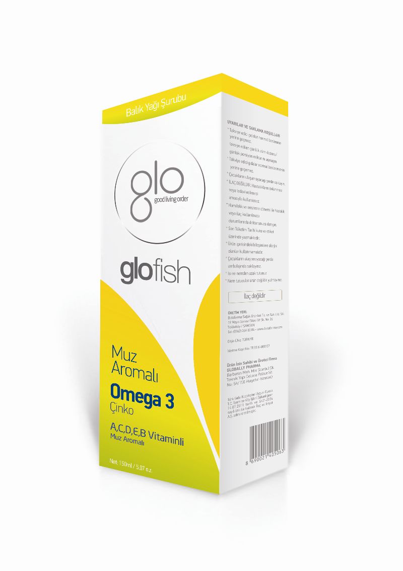 GLOFISH BALIK YAGI MUZ AROMALI 100 ML