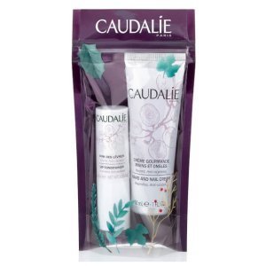 Caudalie Hand Cream 30ml + Lip Conditioner