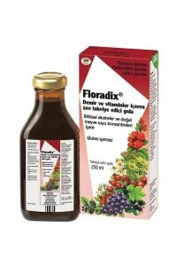 Floradix Demir ve Vitaminler İçeren Sıvı Glutensiz Takviye Edici Gıda 250 ml