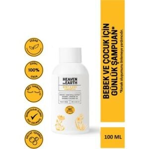Heaven On Earth Bebek Çocuk Saç ve Çocuk Şampuanı 100 ml