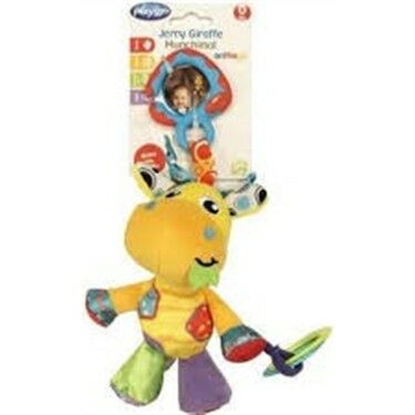 Playgro Munchimal Peluş 0+Ay Aktivite Oyuncağı - Zürafa