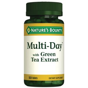 NATURES BOUNTY MULTI-DAY WITH GREEN TEA EXTRACT 50 TAB.