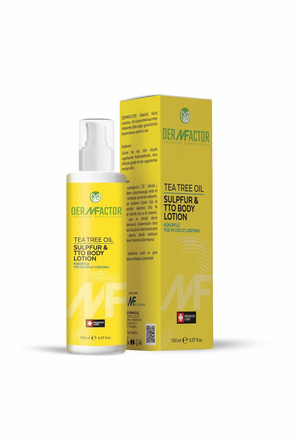 Dermfactor Tea Tree Oil Kükürt Losyon 100 ml