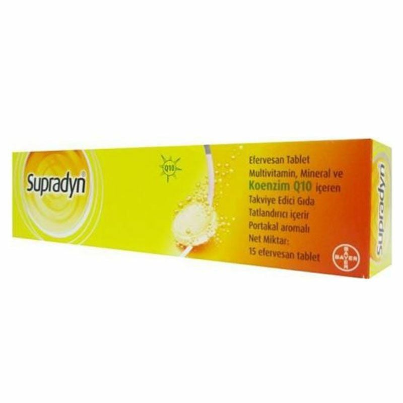 SKT:03/2024 Supradyn All Day Q10 15 Efervesan Tablet
