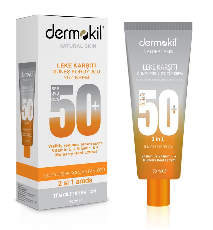Dermokil Leke Karşıtı Güneş Koruyucu Krem SPF 50+ 50 ml