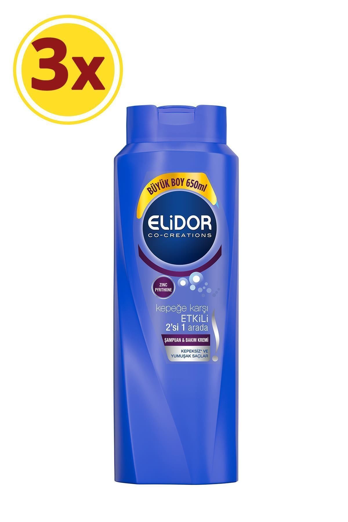 Elidor Superblend Kepeğe Karşi Etkili 2'si 1 Arada Şampuan & Bakım Kremi 400 ml