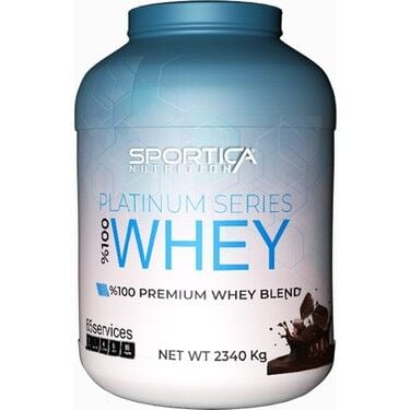 Sportica Nutrition Whey Protein Platinium Series 2340 gr Çikolata