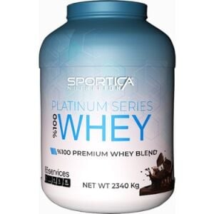 Sportica Nutrition Whey Protein Platinium Series 2340 gr Çikolata