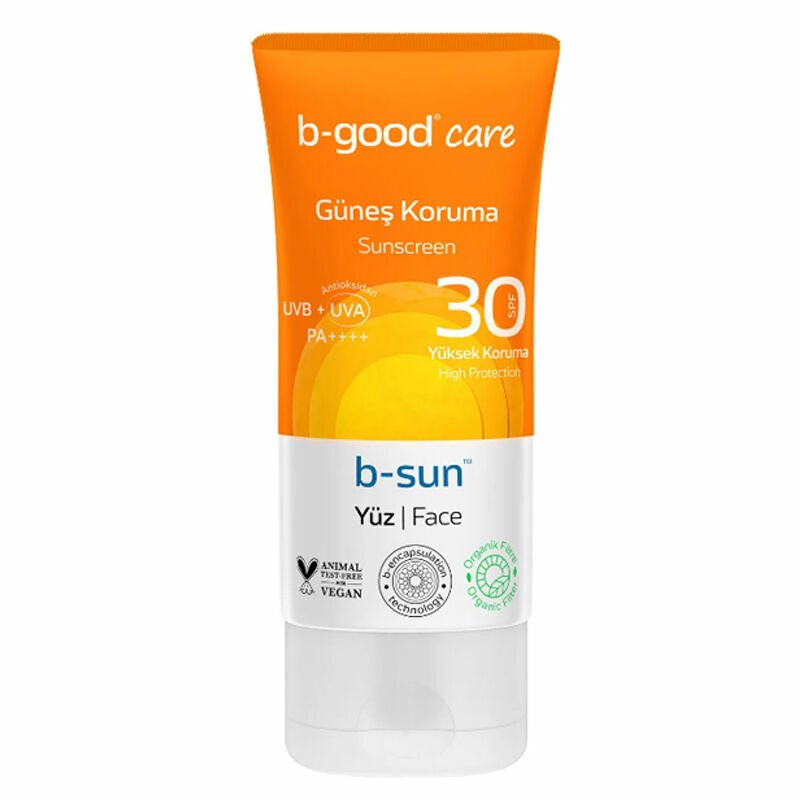 B-Good Güneş Kremi Yüz SPF30+ 50 ml
