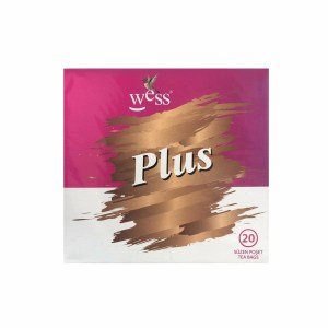 Wess Plus 20 Süzen Poşet Çay