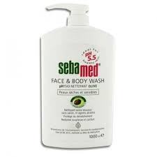 Sebamed Olive Face & Body Wash 1000Ml