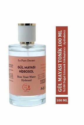 La Pure Dermo Gül Mayası Hidrosol Gözenek Sıkılaştırıcı Aydınlatıcı Yüz Tonik 100 ml
