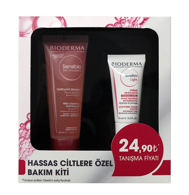 Bioderma Hassas Ciltlere Özel Bakım Kiti