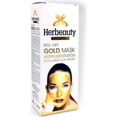 Herbeauty Peel Off Gold Mask Soyulabilir Altın Maske 100 ml