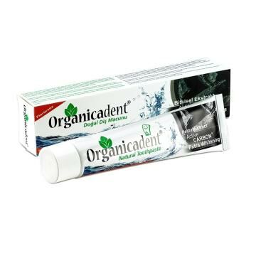 Organicadent Aktif Karbon Ekstra Beyazlık Doğal Diş Macunu 75 ml