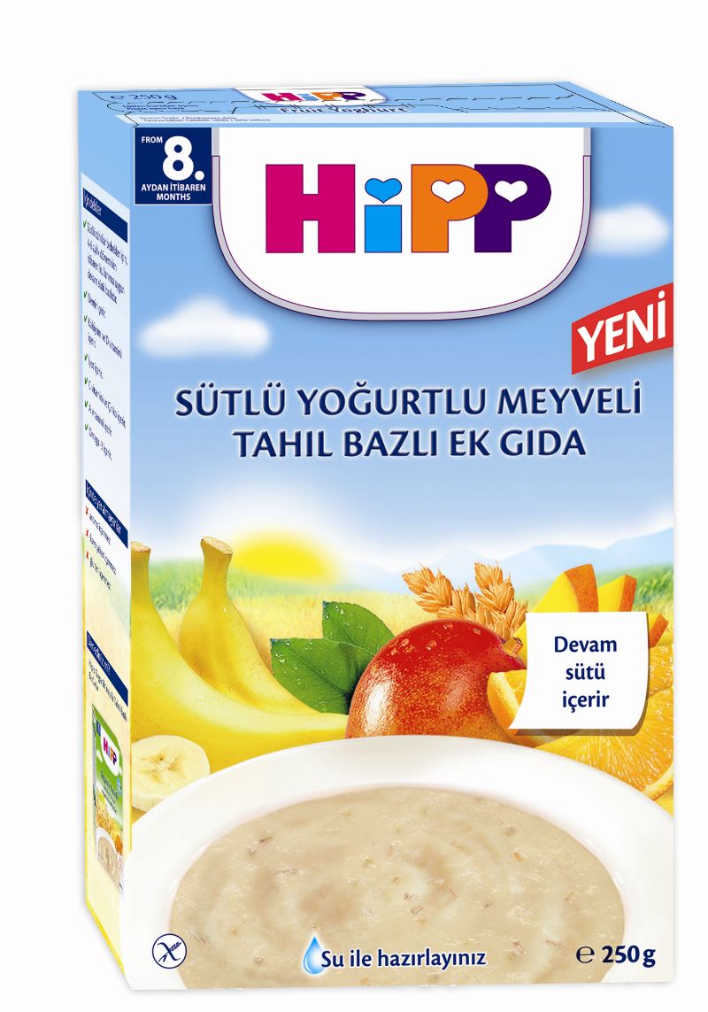 HIPP SUTLU YOGURTLU MEYVELI