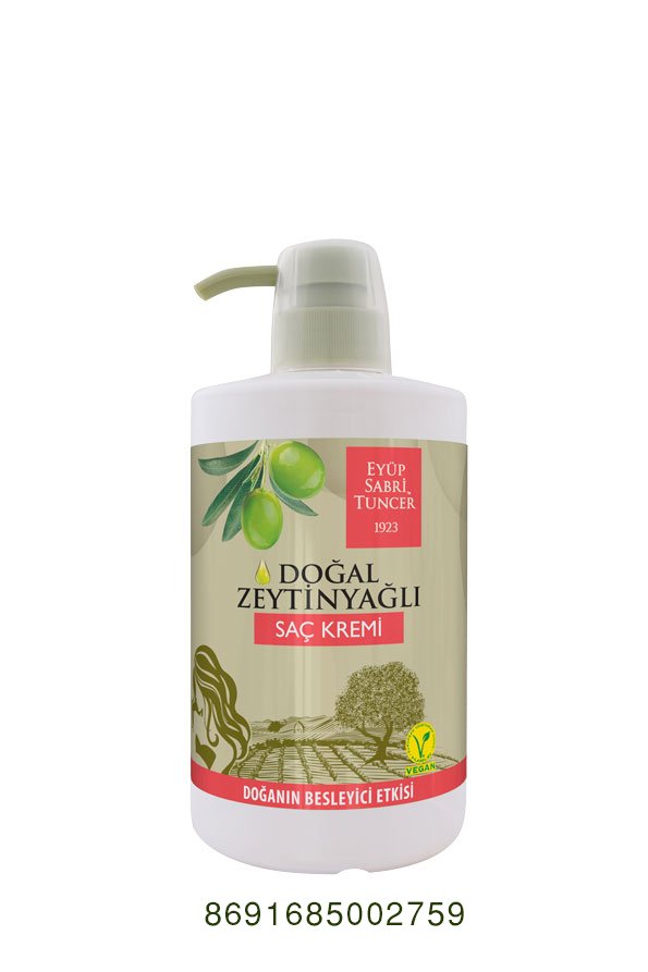 Eyüp Sabri Tuncer Doğal Zeytinyağlı Saç Kremi 700ml