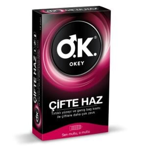 PREZERVATIF OKEY CIFTE HAZ 10 LU