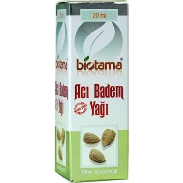 Biotama Ahdar Acı Badem Yağı 20 ml