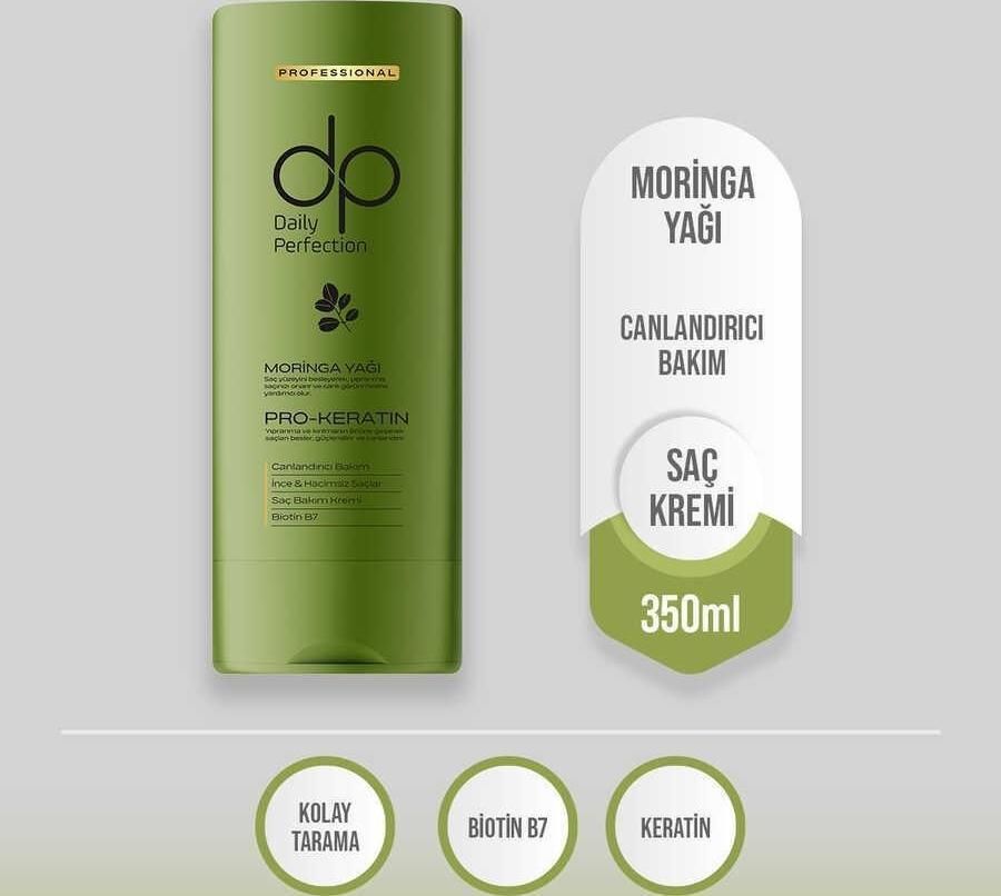 DP Saç Kremi Moringa Yağı Özlü Canlandırıcı 350 ml