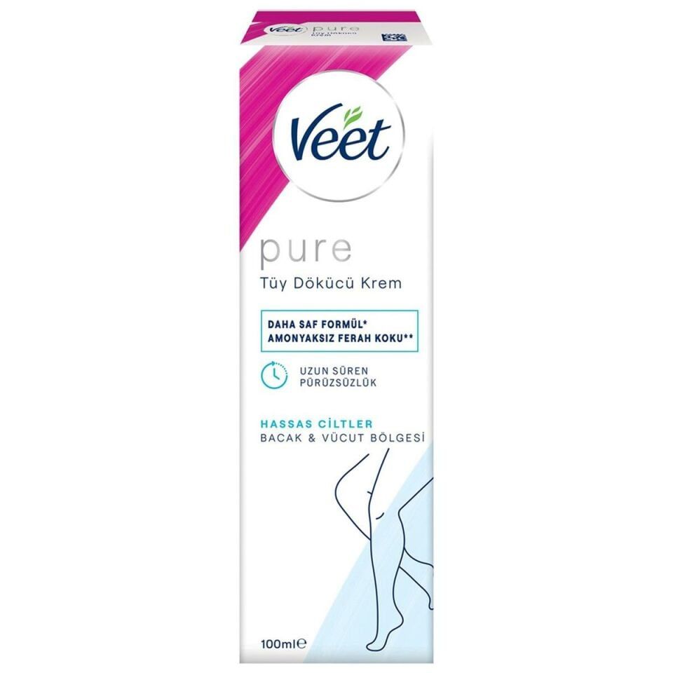 Veet Pure Hassas Ciltler Tüy Dökücü Krem 100 ml