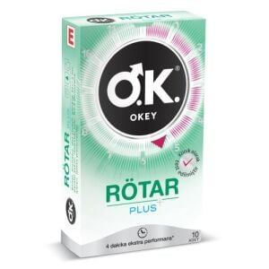 PREZERVATIF OKEY ROTAR PLUS 10 LU