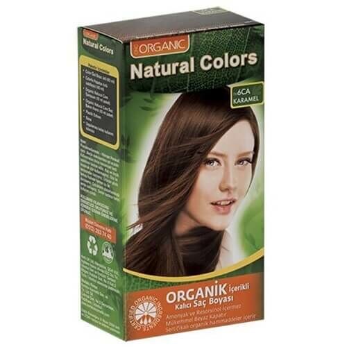 Natural Colors Karamel Organik Saç Boyası 6CA
