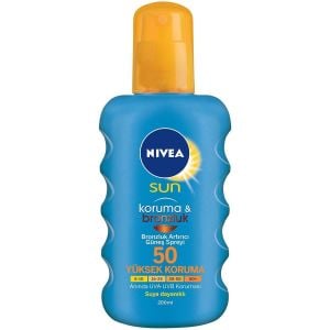 Nivea Sun Güneş Koruyucu ve Bronzluk Güneş Kremi Sprey SPF50 200 ml