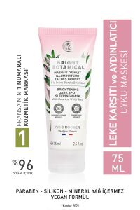 Yves Rocher Bright Botanical Leke Karşıtı Aydınlatıcı Ton Eşitleyen Uyku Maskesi 75 ml