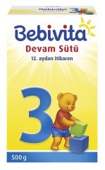 BEBIVITA 3 DEVAM SUTU 500 GR
