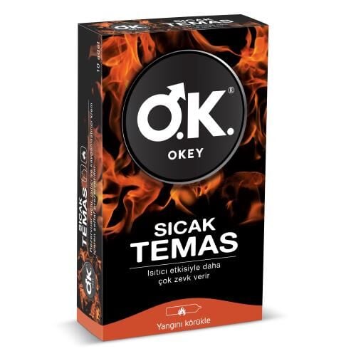 PREZERVATIF OKEY SICAK TEMAS 10 LU