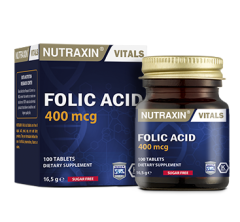 Nutraxin Folic Acid 100 Tablet