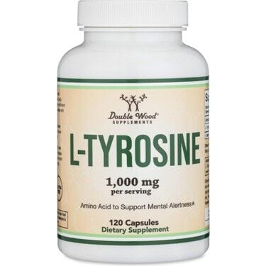 Double Wood L-Tyrosine 1000 mg 120 Kapsül - İthal