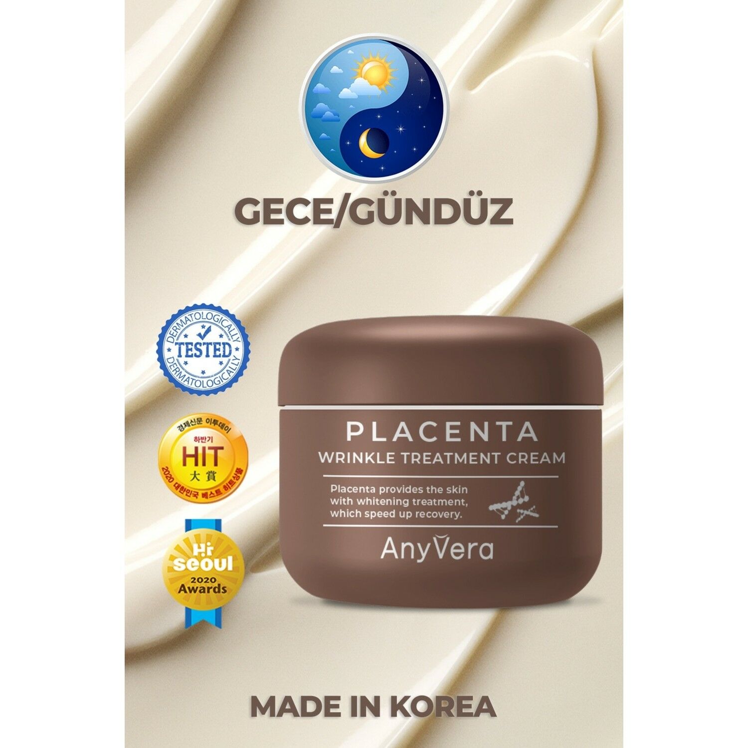 Dr. Cellio Anyvera Placenta Gözenek Sıkılaştırıcı Krem 100 ml