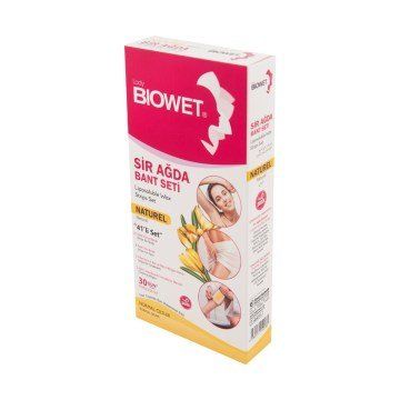 Biowet Sir Ağda Bant Seti Naturel 41 li