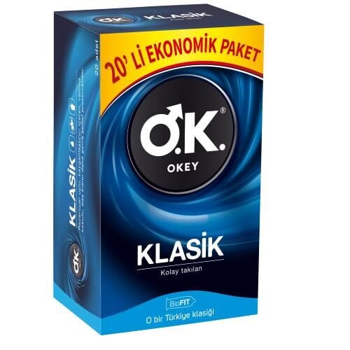 PREZERVATIF OKEY KLASIK EKO 20 LI