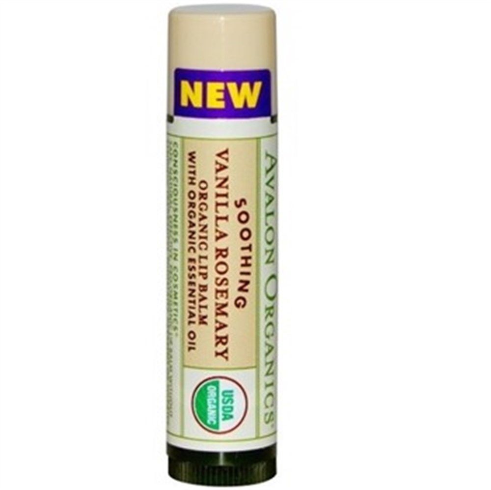 Avalon Organics Soothing Vanilla Rosemary Lip Balm