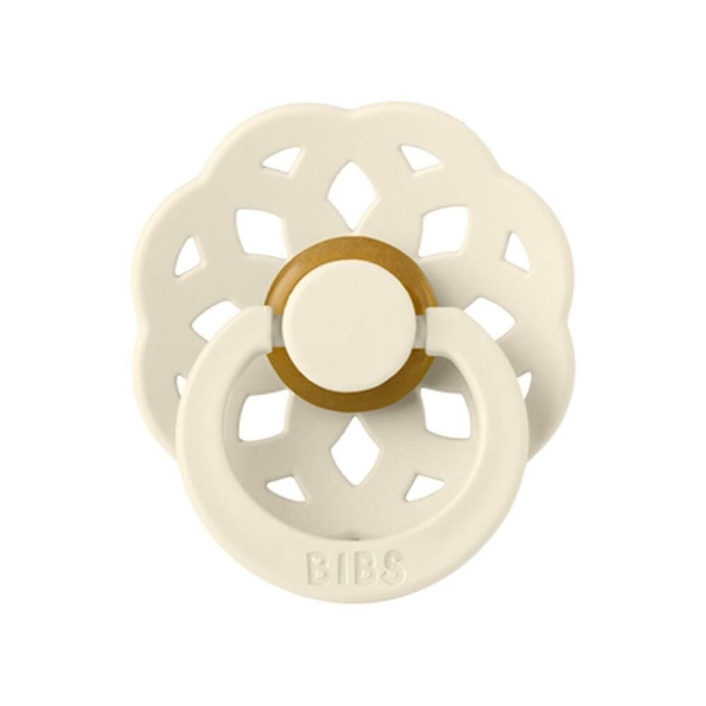 Bibs Boheme Kauçuk Emzik 6-18 Ay - Ivory