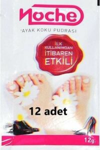 Noche Ayak ve Ayakkabı Kokusu Önlemeye Yardımcı Toz 15 gr - 48'li Stant
