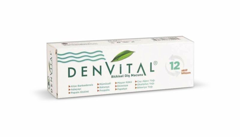 Denvital Bitkisel Diş Macunu 75 ml