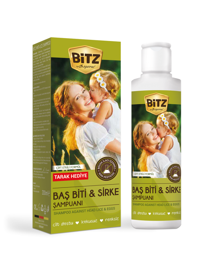 Zigavus Bitz Baş Biti ve Sirke Şampuanı 200ml